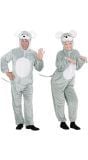 Pluche muis jerry jumpsuit carnaval