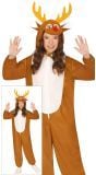 Rendier kerst onesie kind