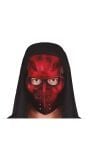 Rood hockey masker Halloween