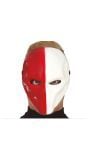 Rood wit assassin masker