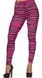 Roze Zebraleggings Dames