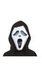 Scream masker kinderen met capuchon