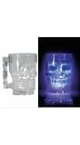 Skull lichtgevende bierpul 700ml