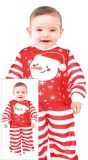 Sneeuwpop kerst jumpsuit baby