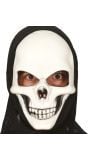 Spook demoon masker wit