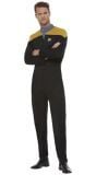 Star Trek operations uniform goud zwart