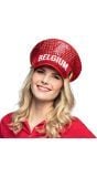 Stijlvolle Rode 'Belgium' Pet