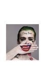 The joker tattooset gezicht en lichaam