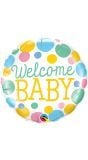 Welcome baby geboorte folieballon