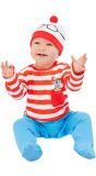 Where's Wally Baby Pakje Rood en Wit