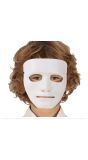 Wit anoniem masker kinderen