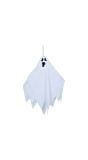 Witte spook hangpop met licht 45cm