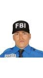 Zwarte FBI pet