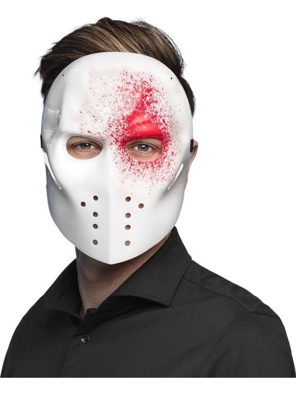 Bloody Killer Gezichtsmasker Halloween