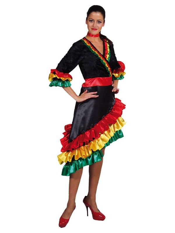 Braziliaanse Rio jurk | Carnavalskleding.nl