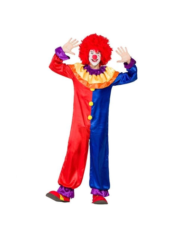 Clown Zeppy Kostuum Heren