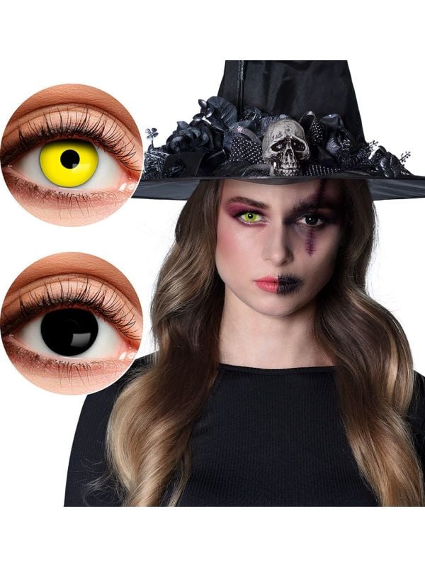 Crazy Witch 3-maands Duolenzen Halloween