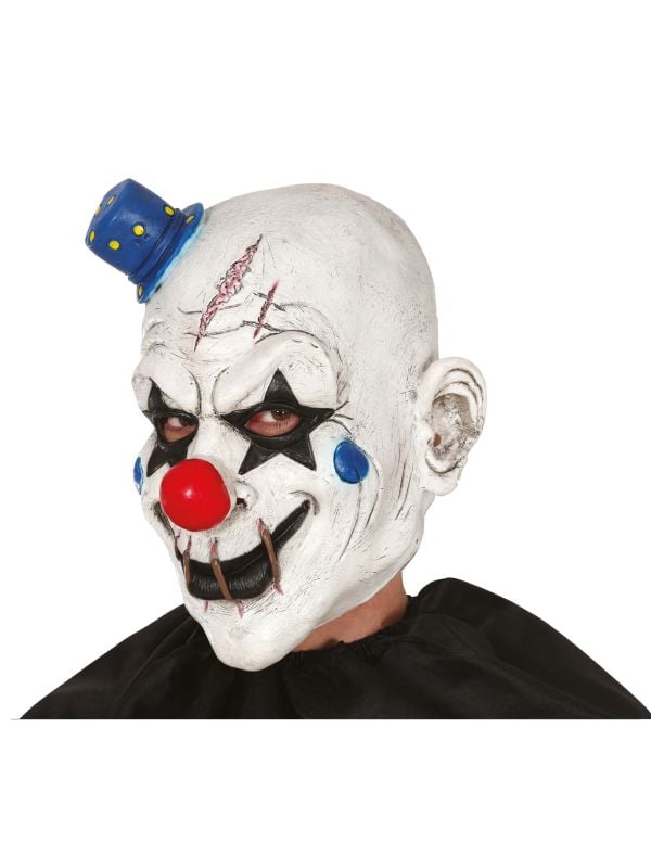 Creepy clown masker