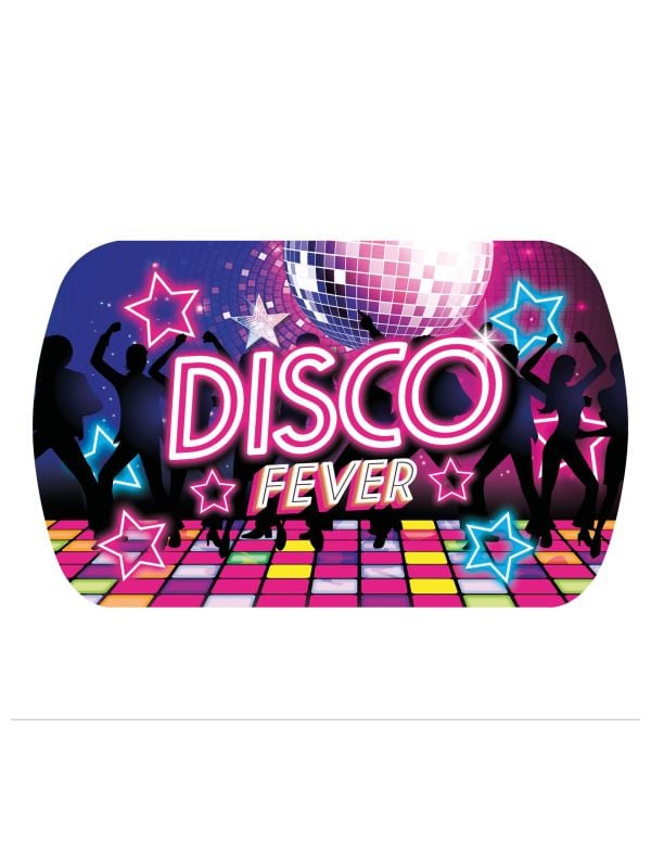 Disco fever thema dienblad