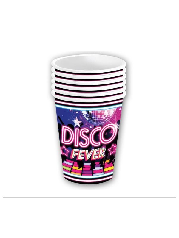 Disco fever thema partybekers