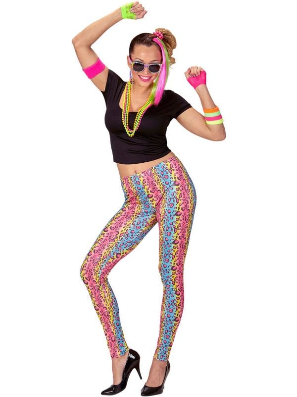 Specimen Sanctie breed Disco kleding jaren 80 | Carnavalskleding.nl