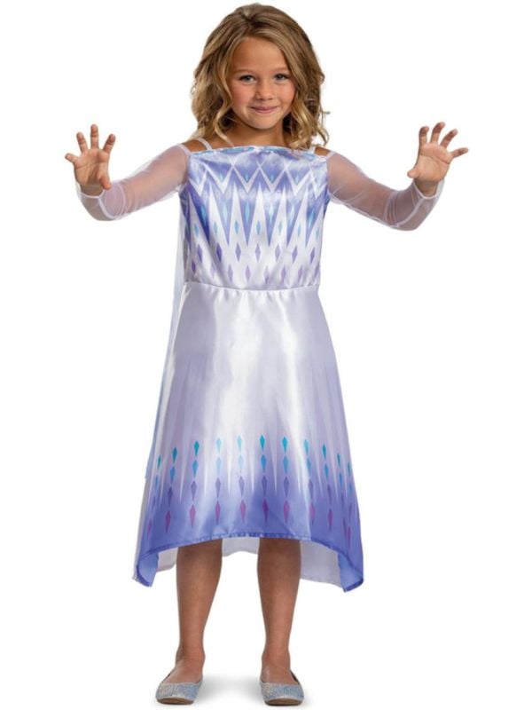 Disney Elsa Snowqueen Meisjes Kostuum Blauw