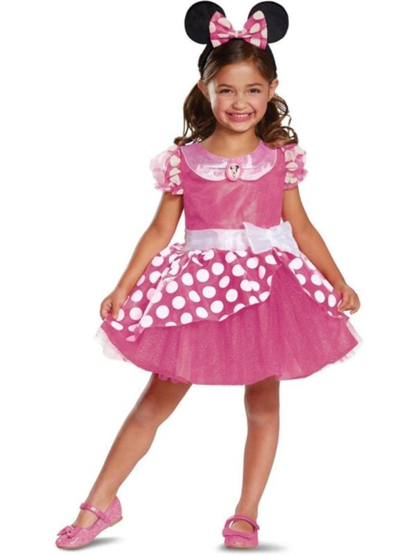 Disney Minnie Mouse Kostuum Meisjes Roze