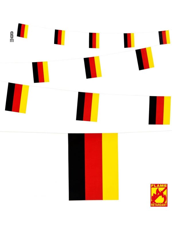 school Pidgin Gedwongen Duitse vlag slinger