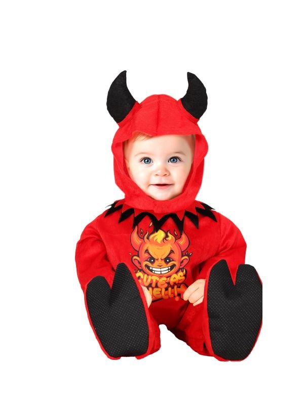 Duivel onesie baby