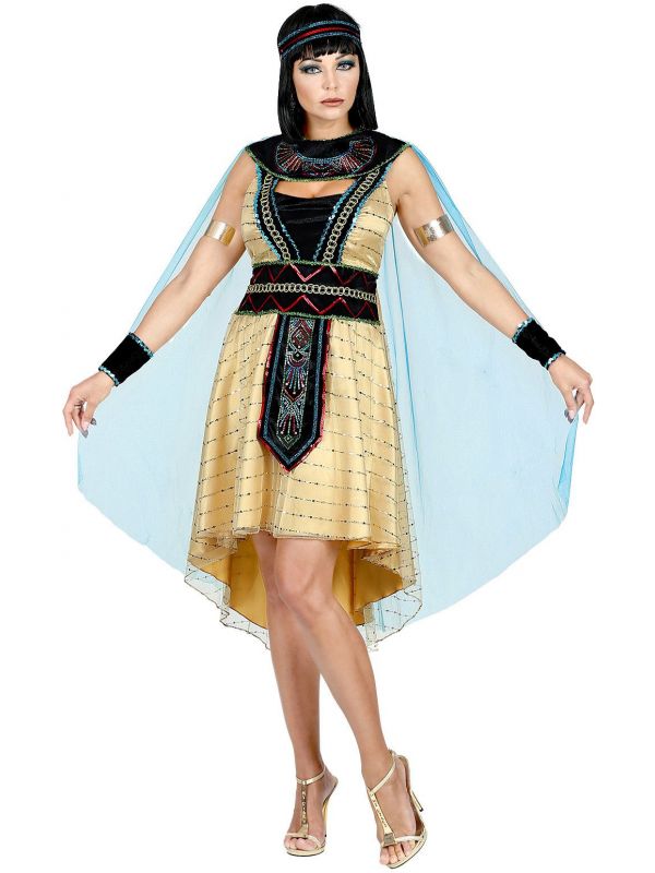 homoseksueel Simuleren stem Egyptische keizerin outfit goud dames | Carnavalskleding.nl