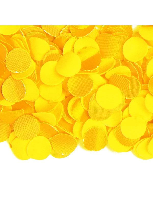 Feest confetti 1 kilo geel