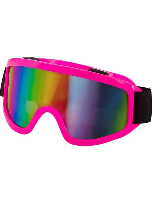 80s Neon Roze Skibril