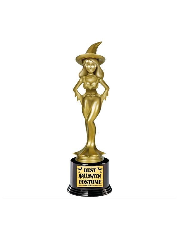 Gouden beste halloween outfit heks award