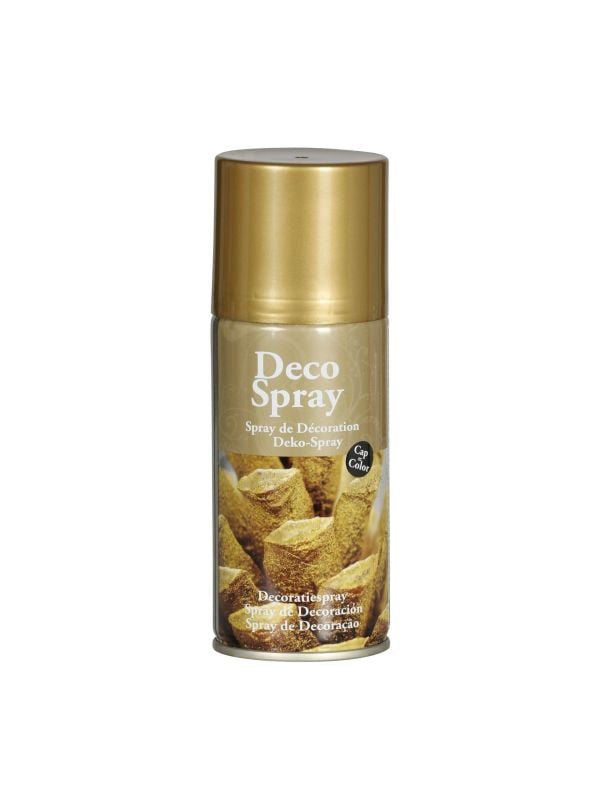 Gouden verfspray kerst 150ml