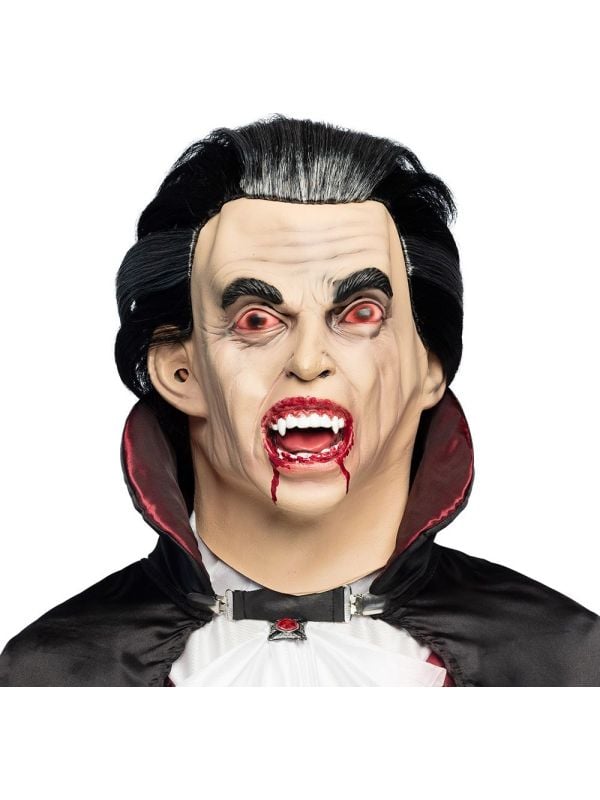 Graaf Dracula Latex Hoofdmasker Halloween