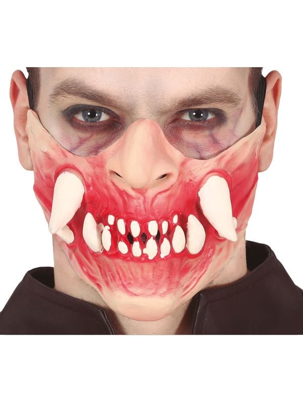 Half masker monstertanden