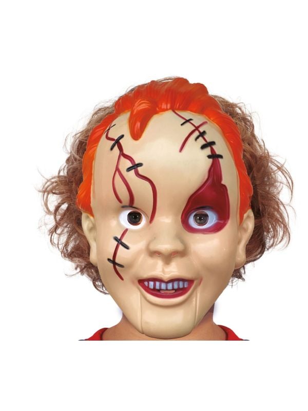 Halloween Chucky masker kinderen