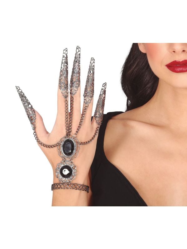 Halloween gothic hand armband