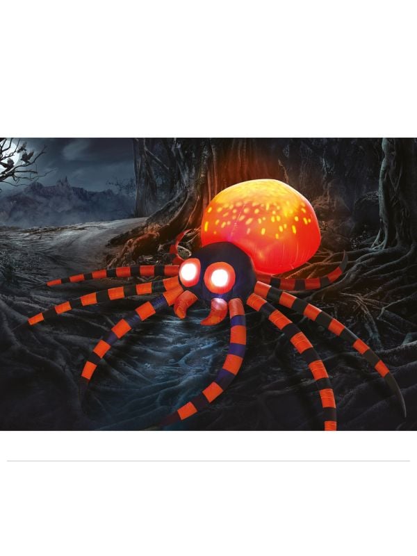 Halloween grote opblaasbare spin 180cm