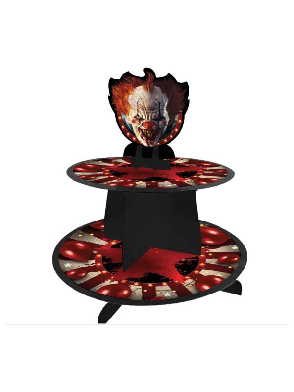 Halloween killer clown etagere