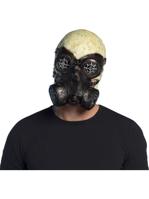 Halloween Latex Gas Skull Hoofdmasker