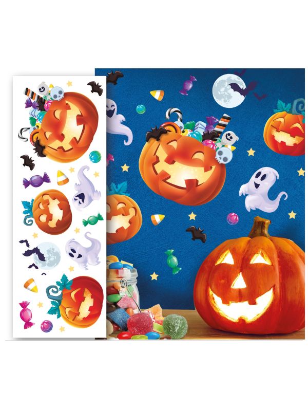 Happy halloween muur stickers