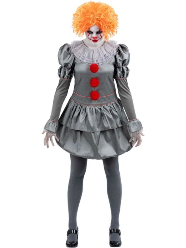 It Pennywise Dames Kostuum Grijs