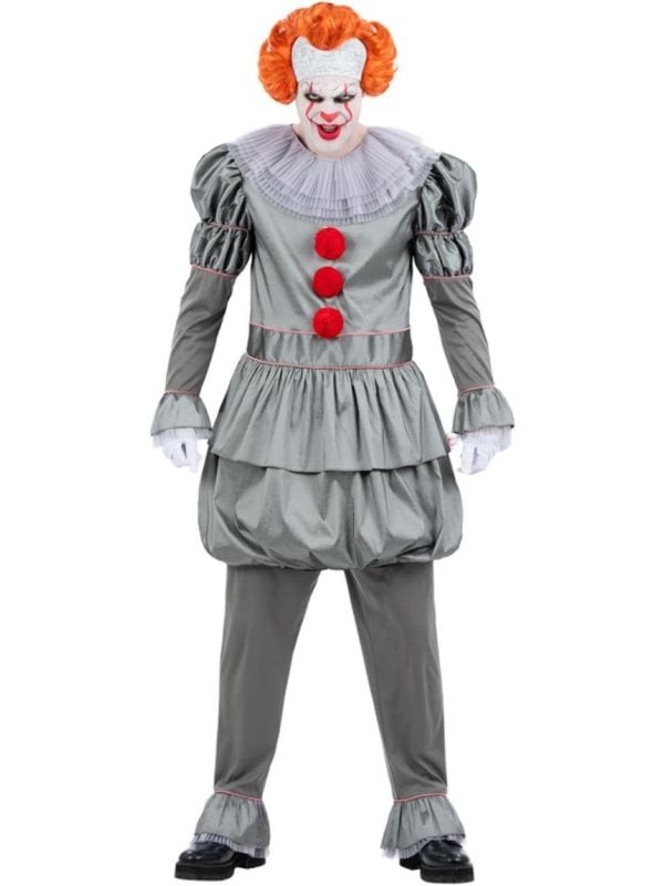 It Pennywise Heren Kostuum Grijs