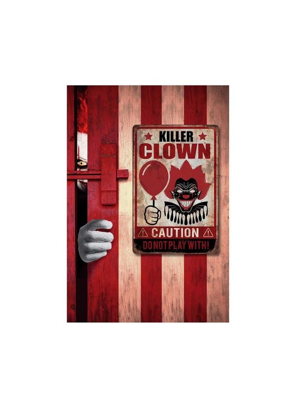 Killer clown decoratie poster