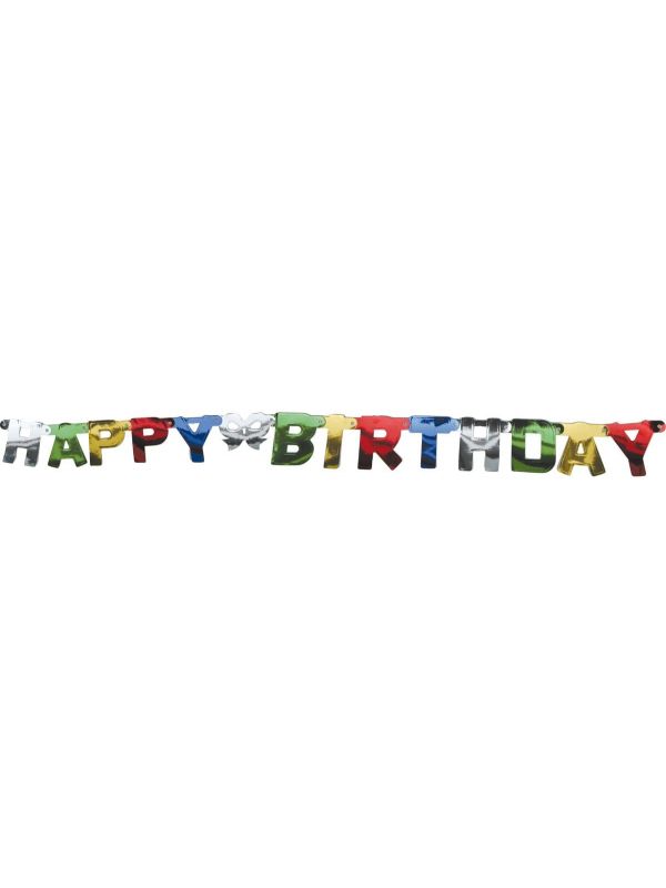 Masaccio Implementeren orgaan Letterslinger happy birthday 1 meter