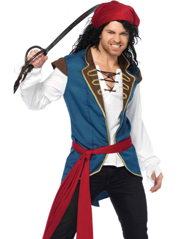 is er Opmerkelijk gevolg Luxe piraat kostuum | Carnavalskleding.nl