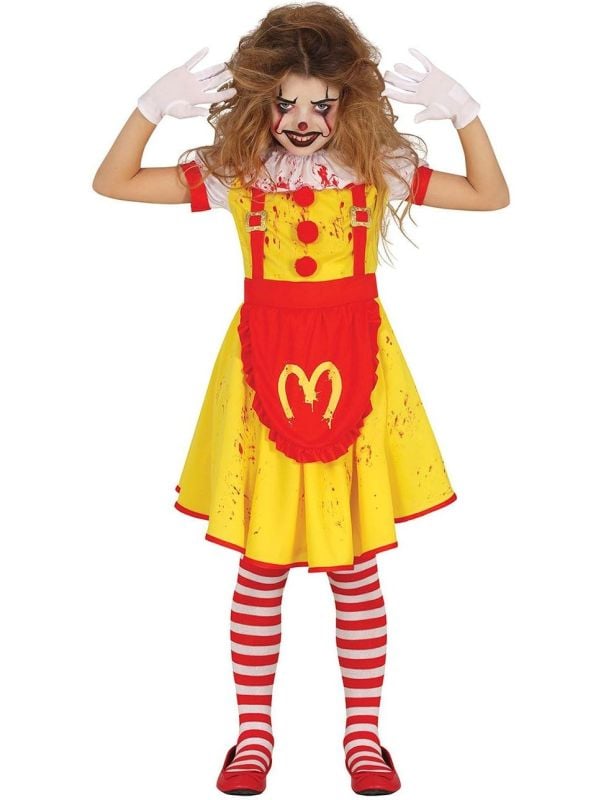 Mc Donalds killer clown meisjes