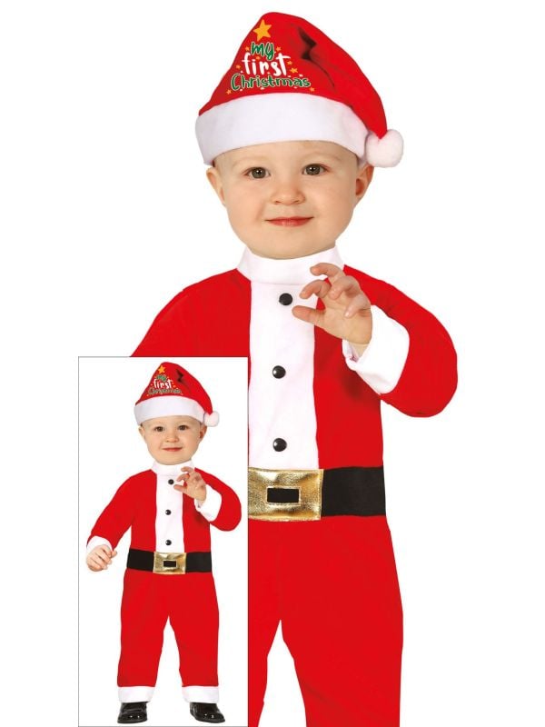 Mijn eerste kerst kostuum baby jongen