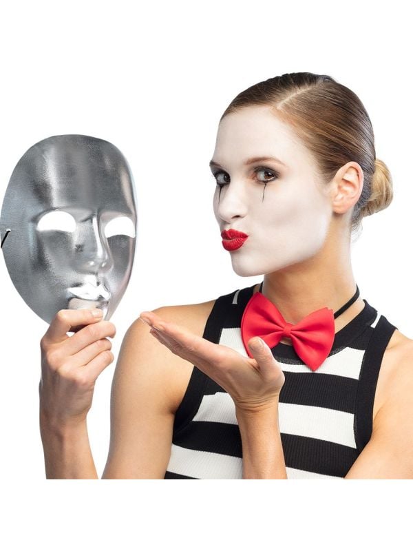 Mime Zilver Gezichtsmasker